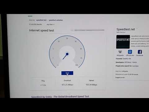 AT&T Fiber Internet 1Gbps/1000Mbps Speed Test! (Miami, FL)