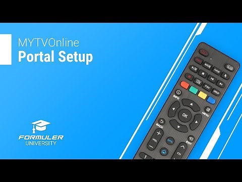 MYTVOnline Portal Setup