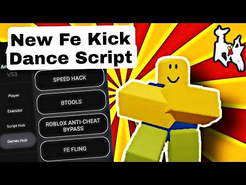 New Fe Kick Dance Script R6/R15 | arceus x roblox scripts