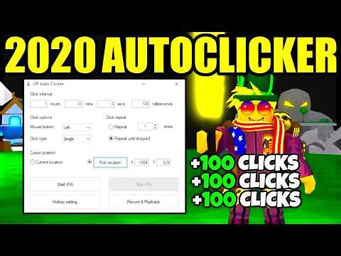 (outdated) HOW TO GET THE *FASTEST* AUTO CLICKER in Roblox
