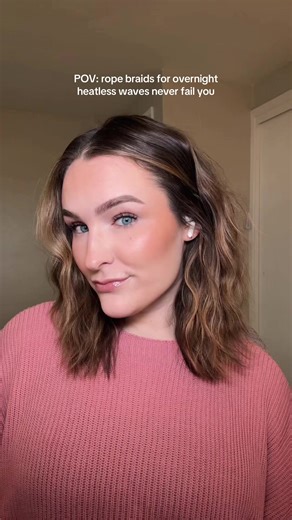 Rope Braids for Perfect Overnight Heatless Waves
