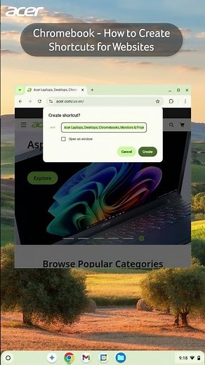 Chromebook - How to Create Shortcuts for Websites