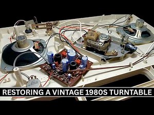 Repairing a Classic 80s Portable Turntable