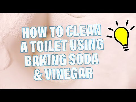How To Clean a Toilet using Baking Soda and Vinegar