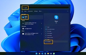 How to uninstall Skype App in Windows 11/10