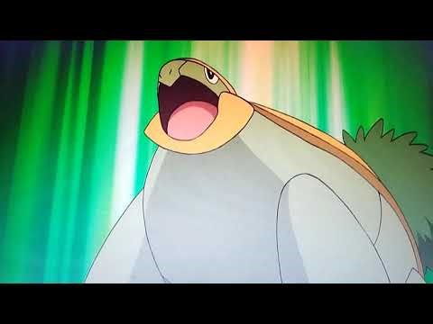 Ash's Grotle Evolves into Torterra