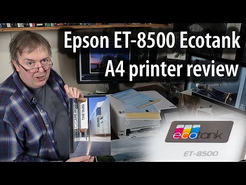 Epson ET-8500 A4/8.5" EcoTank All-in-one printer review - A great printer to learn printing with?