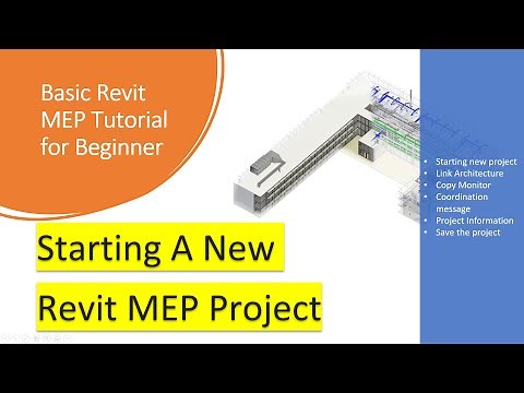 Revit MEP Tutorial 10: Starting New Revit MEP Project