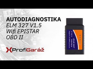 Autodiagnostika ELM 327 V1.5 WIFI EPISTAR OBDII - Profigaráž.cz