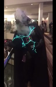 A Darth Vader Costume That Comes with Force Lightning