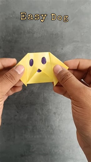 How to make easy paper dog | Easy dog craft for kids | Diy paper dog