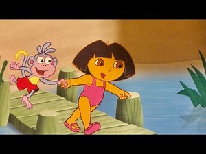Dora the Explorer Book- At the Beach