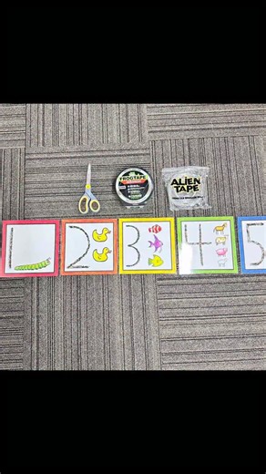 Preschool Vibes on Instagram: "Teacher hack for mounting on drywall 👀✨ Alien Tape holds very strong—but it can damage drywall. This is the method we use to protect the walls and still keep things secure. How we do it: • Alien Tape on each corner • Painter’s Tape on top (sticky side up) • Press onto the wall Easy on, easy off, no drywall damage. On block walls, we typically use Alien Tape by itself."