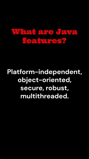 Top Java Features You MUST Know for Interviews! 🚀🔥 | Java Interview Question #1