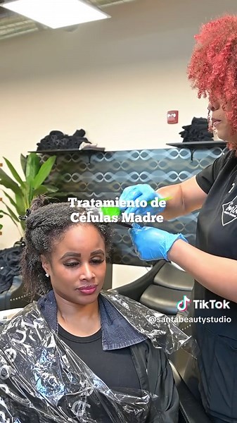 santabeautystudio (@santabeautystudio) - Hair Transformation with Stem Cell Treatment at a Dominican Salon in Massachusetts