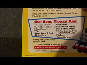 Thomas And Friends:Sing Along And Stories 2002 VHS: Review