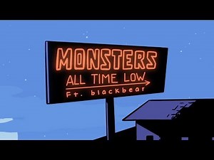 All Time Low featuring blackbear - Monsters (2021 Music Video) | #2 Rock & Roll Song