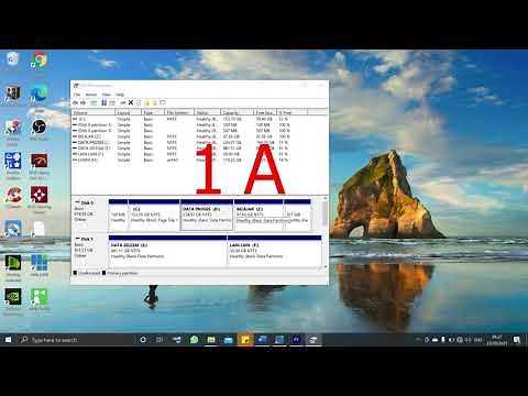 Cara menggabungkan Partisi hardisk/ssd di Windows 10