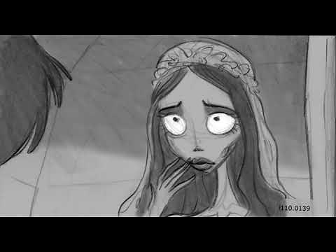 Tim Burton's CORPSE BRIDE - In the Snug - Early Storyboard Animatic