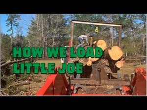 How To load logs With A Winch
