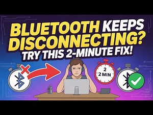 Bluetooth Keeps Disconnecting? This 2-Minute Fix Works! (Windows 10/11)