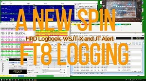 A New Spin on JT Alert, HRD Logbook and WSJT-X