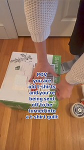 2.6K views · 1.6K reactions | Turn your old t-shirts into a cozy quilt!  Project Repat is the #1 trusted source for high-quality, USA-made t-shirt blankets. Sign up now and save up to 25% on your first project! | Project Repat | Facebook