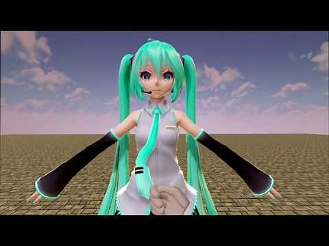 MMD in VR - MocuMocuDance - Hatsune Miku - Gravity Reality