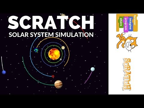 Scratch Solar System Simulation