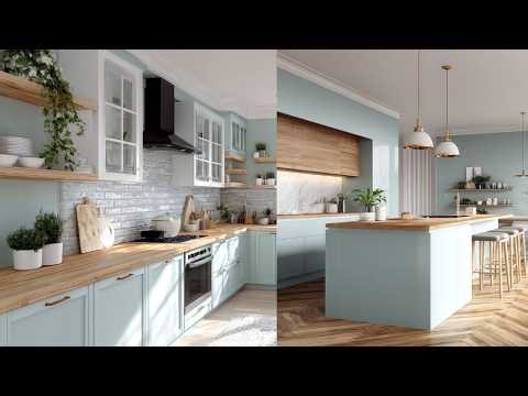 Pastel Blue Scandinavian Kitchen | Small Space Makeover for a Cozy Spring 2026 Home