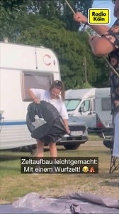 6.8K views · 82 reactions | Urlaub zohus Tag 5: Zum großen Finale unserer Urlaubswoche war Daniel campen in Rodenkirchen! Mit Blick auf den Rhein hat er sein Zelt aufgeschlagen, gegrillt und am Strand gechillt. Nää, wat schön hier bei uns in Köln. Wir wünschen Euch noch schöne Ferien! #urlaubzohus #urlaubzuhause #radiokoeln #Kölle #Sommerferien #Köln #Urlaub #wirliebenköln | Radio Köln | Facebook