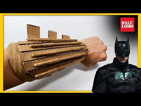 DIY The Batman Part 5 - Collar & Gauntlet tutorial
