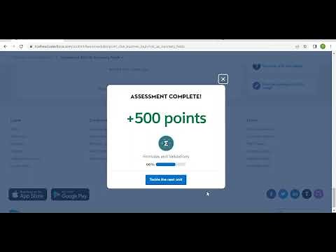 Implement Roll Up Summary Fields Trailhead Solution - Formulas and Validations