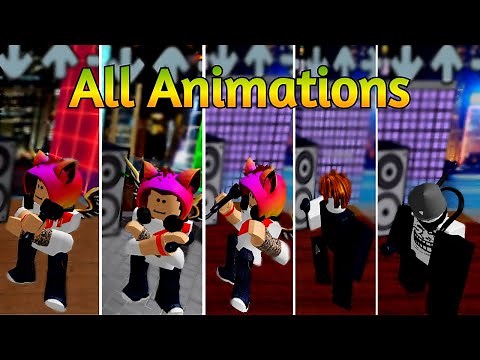 [Funky Friday] All Animations Quick Showcase - Yuyes