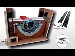 Diy Table saw with Circular Saw || The Blade Lift Mechanism_Part 01