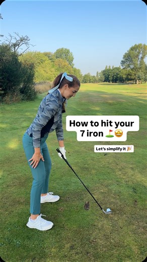 352K views · 7.3K reactions | How to hit your 7 iron ⛳️朗 let’s...
