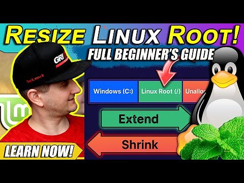 How to Extend or Shrink Partitions in Linux Mint Using GParted