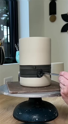 The combination of flowers and pots #handwork #ceramics #pottery #porcelain