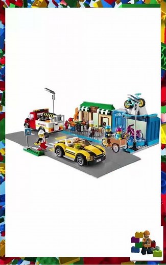 LEGO City - 60306 - Shopping Street - 2021 (Preview) #shorts