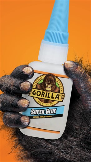 7.9K views · 74 reactions | Its high strength and quick set time make Gorilla Super Glue the go-to adhesive for a variety of household projects. Gorilla, Of Course! | The Gorilla Glue Company | Facebook