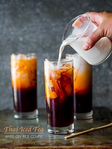 Easy Thai Iced Tea Recipe | Homemade Thai Tea | White On Rice