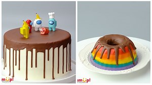 Magical Cake Transformation: Watch Dessert Turn into a Masterpiece