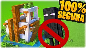 En este video aprenderás como construir una casa moderna segura anti endermans en Minecraft 🔥 | Artickraft