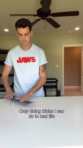 Only doing tricks I can do on a real skateboard | Sam Tabor