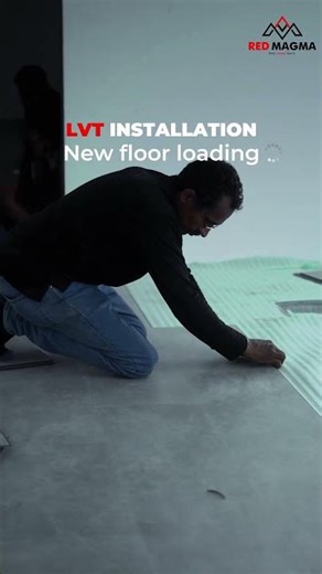 Modern LVT Flooring Installation ✨ Stylish & Durable Transformation | Red Magma UAE | Baharin