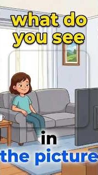 What do you see in the picture :I see a girl #english #LearnEnglish #india #تعلم_الإنجليزية #ESL