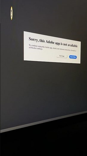 How to fix "Sorry this adobe app is not available" | Photoshop Error