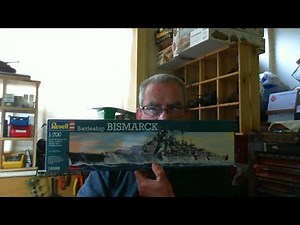 Revell 1/700 Scale Battleship Bismarck Un-Boxing