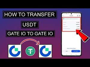 How to Transfer USDT on Gate.io 🔄 | Gate.io USDT Transfer Step-by-Step Guide (2024) 💸