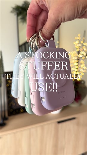 🔗 Click the Amazon link in my bio to shop these amazon portable chargers! #amazonfinds #giftidea